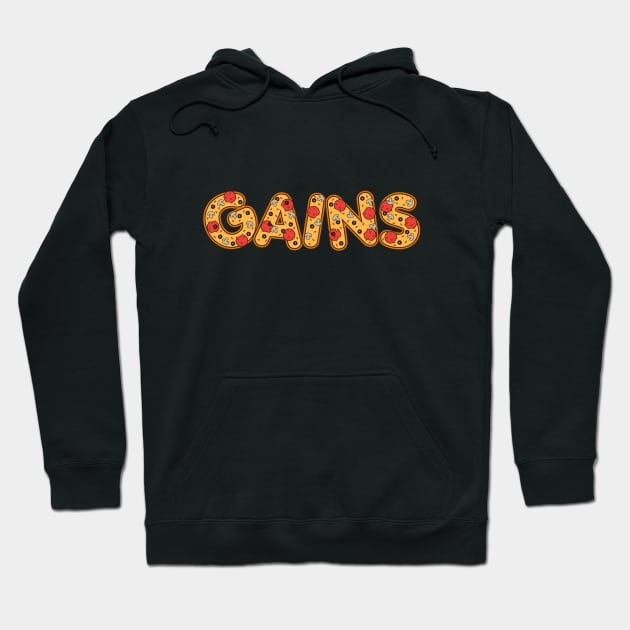 Gains Hoodie by Woah_Jonny